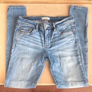 Abercrombie Light Washed Skinny Jeans